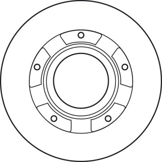 Фото 2 - Тормозной диск TRW DF4821S