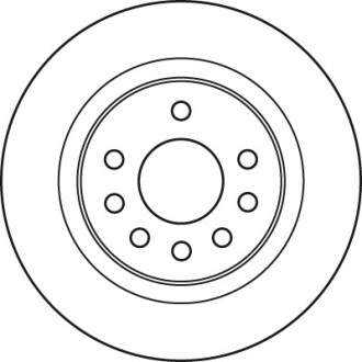 Фото 2 - Гальмівний диск TRW DF4938
