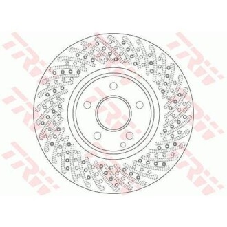 Фото 2 - Тормозной диск TRW DF6079S