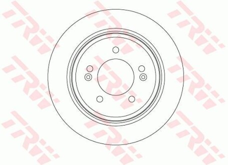 Фото 2 - Тормозной диск TRW DF7953