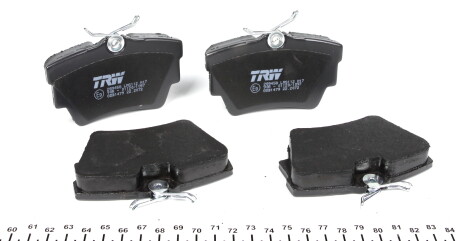 Фото 2 - Гальмівні колодки TRW GDB1479