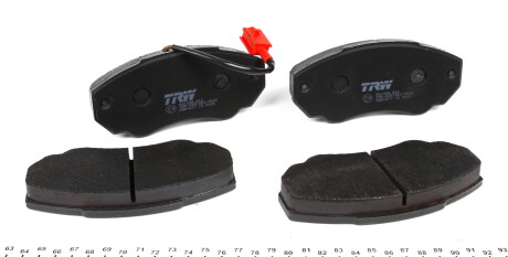 Фото 2 - Тормозные колодки TRW GDB1517