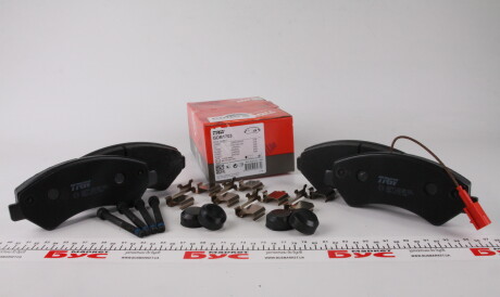 Фото 2 - Гальмівні колодки TRW GDB1703