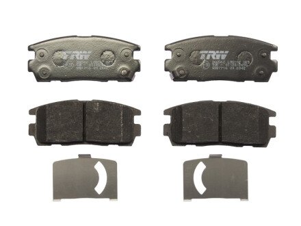 Фото 2 - Гальмівні колодки TRW GDB1716