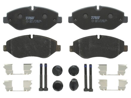 Комплект тормозных колодок, дисковый тормоз - (42555881, 42561355, 5801268964) TRW GDB1747