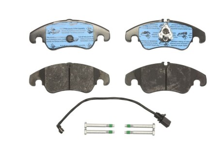 Гальмівні колодки дискові передні (Audi) - (4G0698151, 4G0698151AA, 4G0698151D) TRW GDB1768