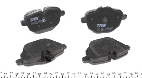 Фото 2 - Гальмівні колодки TRW GDB1840