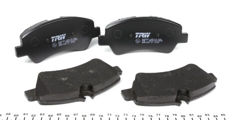 Фото 3 - Тормозные колодки TRW GDB1968