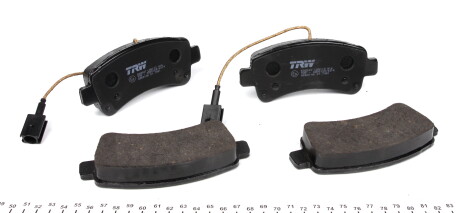 Фото 2 - Тормозные колодки TRW GDB2106
