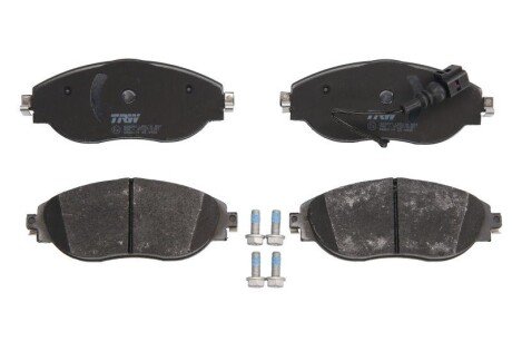 Тормозные колодки дисковые передние (Audi Cupra Seat Skoda Volkswagen) - TRW GDB2114