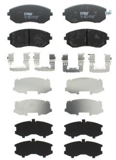 Фото 2 - Тормозные колодки TRW GDB3371