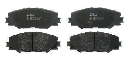 Тормозные колодки дисковые передние (Pontiac Toyota) - TRW GDB3424