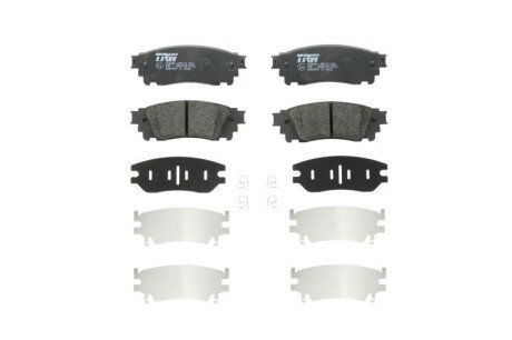 Фото 2 - Гальмівні колодки TRW GDB4459