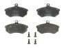 Тормозные колодки дисковые передние (Audi Chery Volkswagen) - (8D0698151L, 443698151K, 431698151D) TRW GDB826 (фото 1)