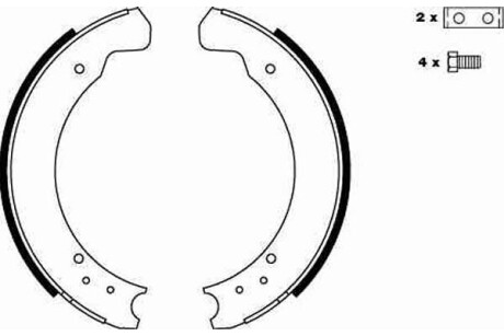 Фото 2 - Тормозные колодки TRW GS6075