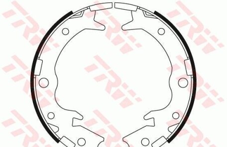 Фото 2 - Гальмівні колодки TRW GS8697