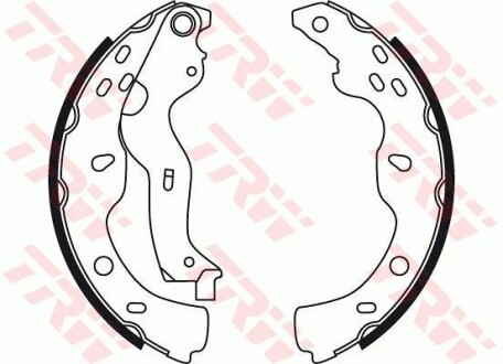 Фото 2 - Тормозные колодки TRW GS8743