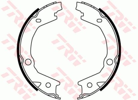 Фото 2 - Гальмівні колодки TRW GS8747