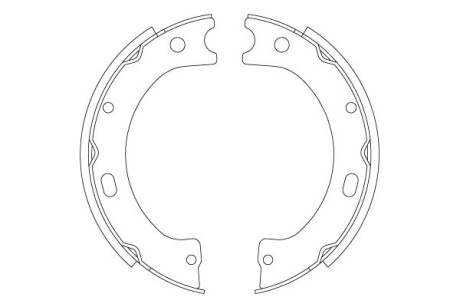 Фото 2 - Гальмівні колодки TRW GS8805