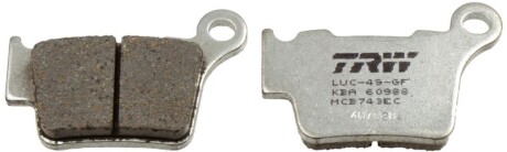Гальмівна колодка (диск) - TRW MCB743EC