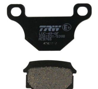 Тормозные колодки - TRW MCB765