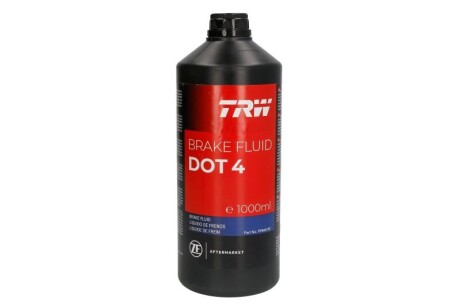 Рідина гальмівна Brake Fluid DOT 4, 1л - (1610725580, 83132184843, 83132405977) TRW PFB401SE