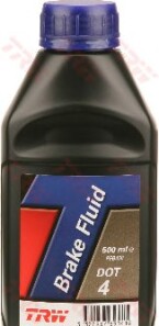 Жидкость тормозная dot 4, BRAKE FLUID, 0.5л - (7711575552) TRW PFB450