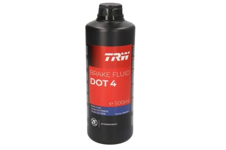 Жидкость тормозная Brake Fluid DOT 4, 0,5л - TRW PFB450SE (фото 1)