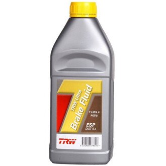 Жидкость тормозная Brake Fluid DOT 5.1, 1л - TRW PFB701SE