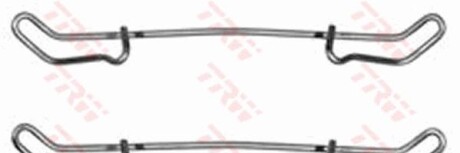 Комплектующие, колодки дискового тормоза - TRW PFK214