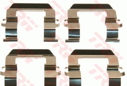 Комплектующие, колодки дискового тормоза - ((92617760, 16017760)) TRW PFK613
