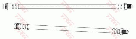 Фото 2 - Тормозной шланг TRW PHA243