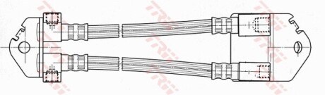 Фото 2 - Тормозной шланг TRW PHA497