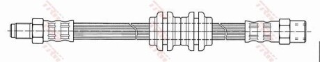 Фото 2 - Тормозной шланг TRW PHB112