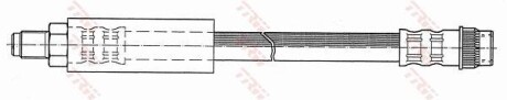 Гальмівний шланг - ((7700845510)) TRW PHB537