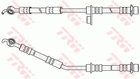 Шлангопровод - (90947W2008) TRW PHD1055