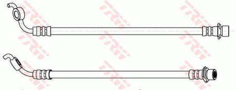 Фото 2 - Гальмівний шланг TRW PHD1153