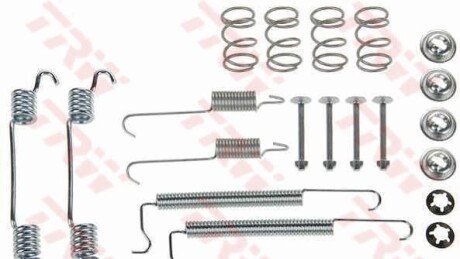 Комплектующие, тормозная колодка - TRW SFK224