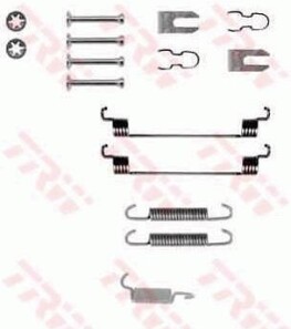 Комплектующие, тормозная колодка - TRW SFK317