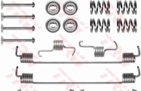 Комплектующие, тормозная колодка - TRW SFK343