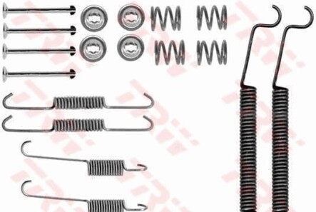 Комплектующие, тормозная колодка - TRW SFK361