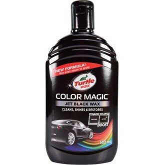 Цветной полироль Color Magic Jet Black Wax, 500мл - TURTLE WAX 52708