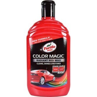 Цветной полироль Color Magic Radiant Red Wax, 500мл - TURTLE WAX 52711 (фото 1)