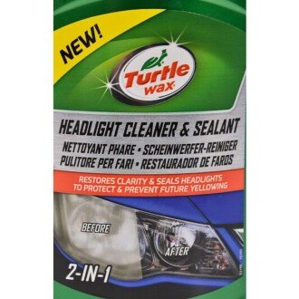 Поліроль Headlight Cleaner & Sealant, 300мл - TURTLE WAX 53168