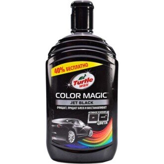 Цветной полироль Color Magic Jet Black, 500мл - TURTLE WAX 53237 (фото 1)