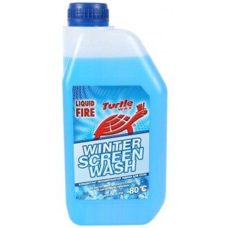 Омыватель стекла зимний концентрат -80°С лимон, 1л - TURTLE WAX TWT404380C1L