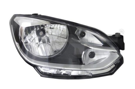 Reflektor vw up 11- prawy elektryczny chrom h4 20-14015-15-2 - (1S1941016L, 1S1941016N) TYC 2014015152