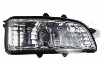 Kierunkowskaz lusterka volvo c30 06-12/c70 ii 06-07/s40 ii 07-/s60 i 05-10/s80 ii 06-11/v50 07-/v70 ii 05-07/iii 07-11 lewy wy5w 338-0042-3 - (31111090) TYC 33800423