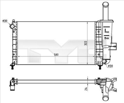 Теплообменник - TYC 709-0026-R