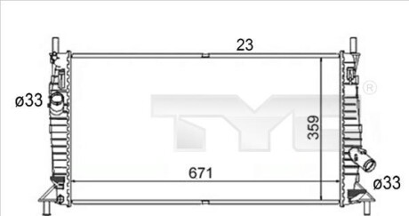 Теплообменник - TYC 710-0056-R